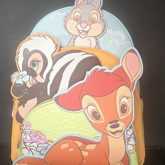 Loungefly Disney Bambi Trio mini backpack - Picture 1 of 2